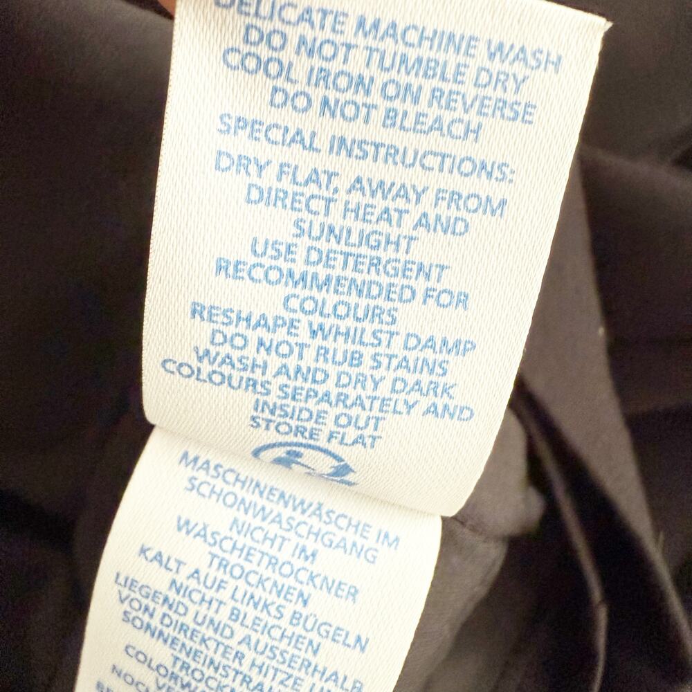 BODEN | Aurelia Ottoman Dress Midi Exposed Zipper Fitted 3/4 Sleeve | Size 12 - Picture 10 of 10